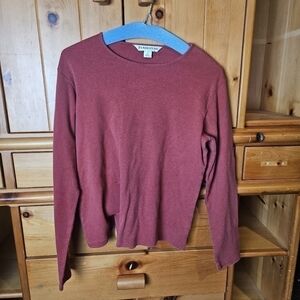 Pendleton Women's Long Sleeve Tee - Maroon